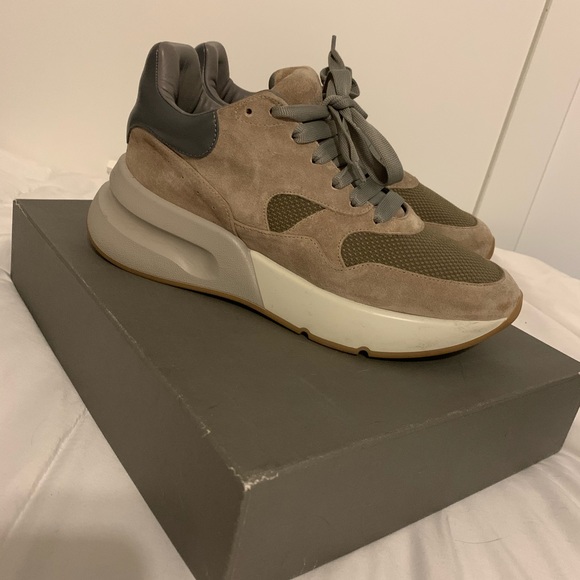 Alexander McQueen. Sneaker Pelle S.Gomma - Picture 3 of 5